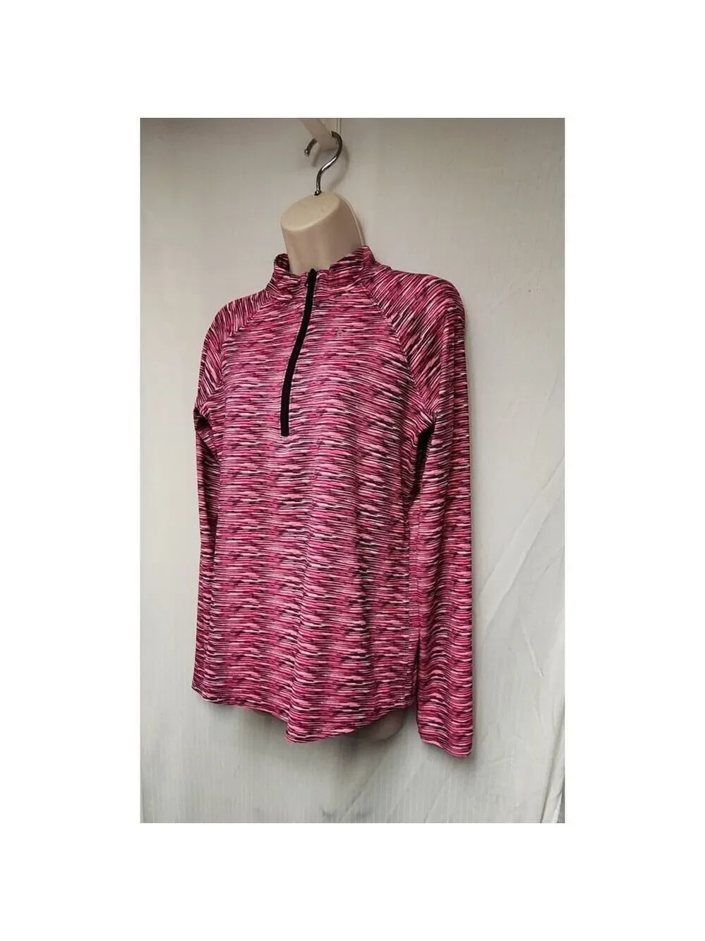 Justice Girls Sweatshirt Pink/Black 18 Pullover Long Sleeves